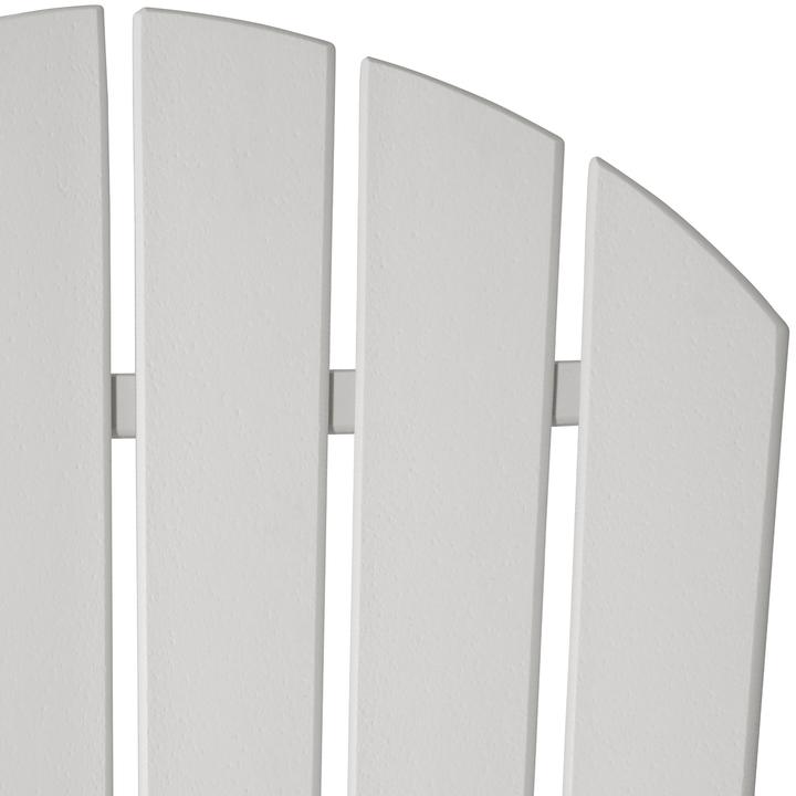 Actual product image tectake Garden chair Joan with footstool