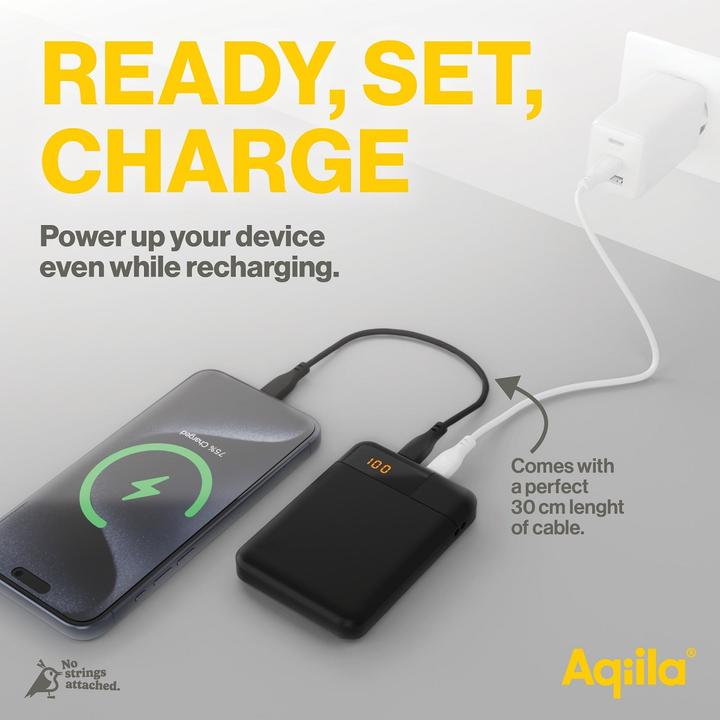 Produktbild Aqiila Powerbird B5B - Powerbank 5000 mAh, 12W - Moss (5000 mAh, 12 W, 18.50 Wh)