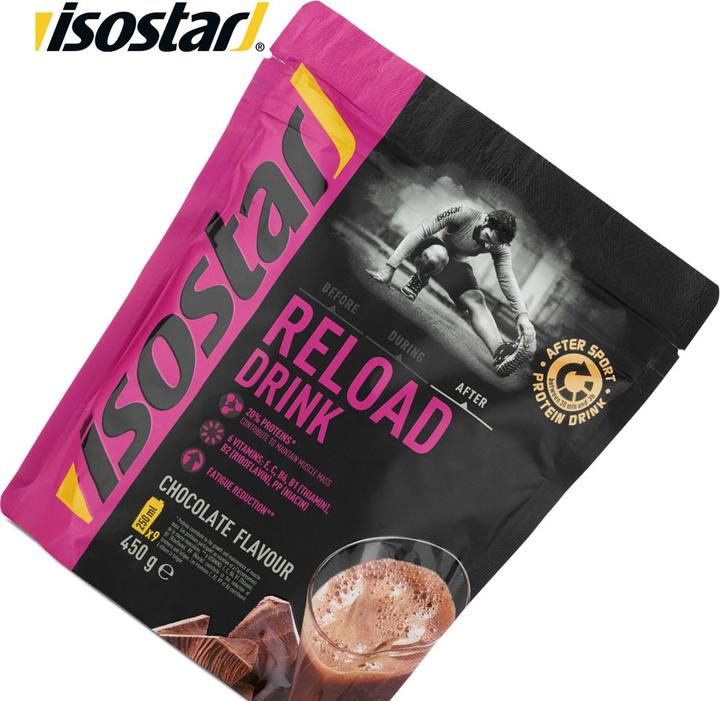 Image du produit Isostar Reload Drink (Chocolat, 1 pcs, 450 g)