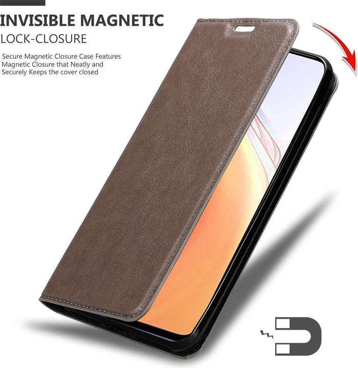 Image du produit Cadorabo Book Couverture magnétique invisible (Mi 10T, Xiaomi Mi 10T Pro 5G)