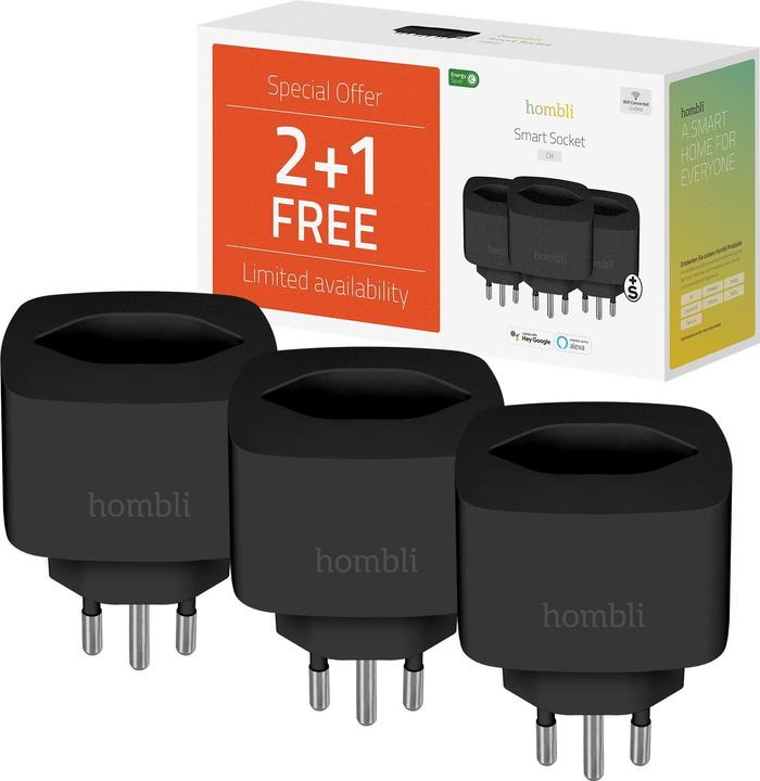 Immagine prodotto Hombli Smart Swiss Socket 2+1