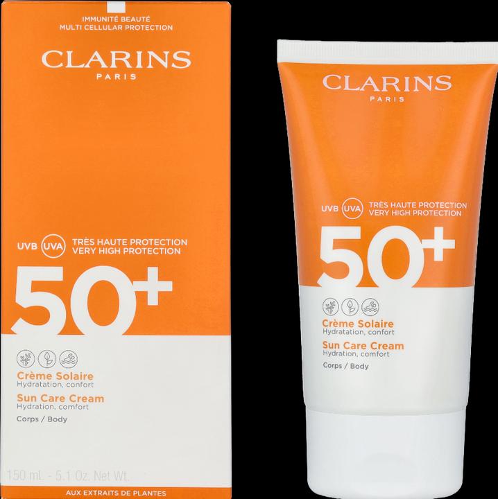 Actual product image Clarins Crème Solaire (Suntan cream, SPF 50+, 150 ml, 199 g)
