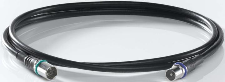 Actual product image WISI DS37 U0150 patch cable 1.5m connection cable IEC socket/IEC plug (105 dB, Antenna cable)