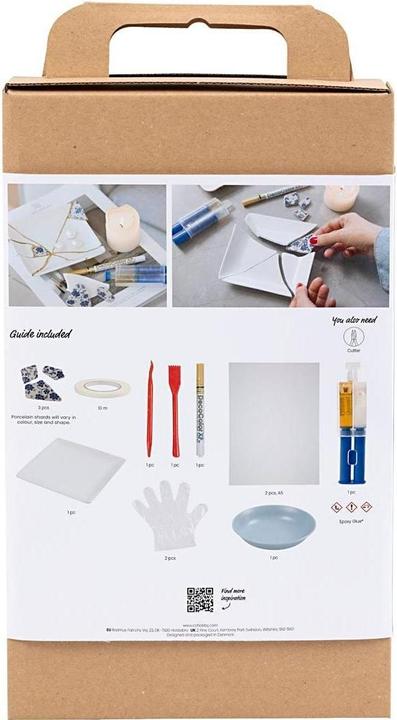 Produktbild Creative - Kreativ Set Kintsugi, Schale, Blau, Gold, Weiss, 1 Pck - ()