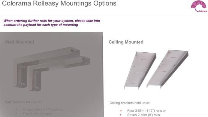 Produktbild Colorama ROLLEASY KIT 2.72m 2 PART KIT (272 cm)