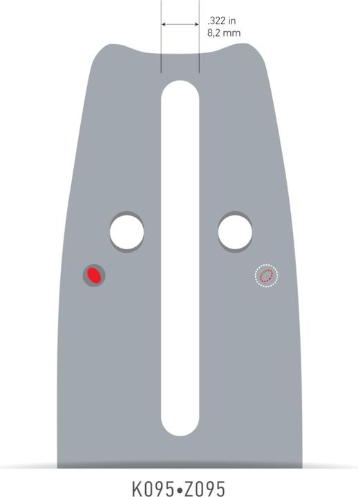 Produktbild Oregon Speedcut Kombo Führungsschiene + 2x Sägekette 38 cm 0,325" 1,3 mm 64 TG ( 561660 ) (Kettensäge, Kettensäge Schwert)