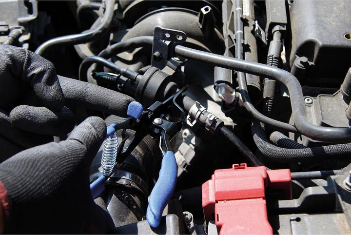 Actual product image BGS Hose Stripping Pliers | Locking Type | 202 mm (202 mm)