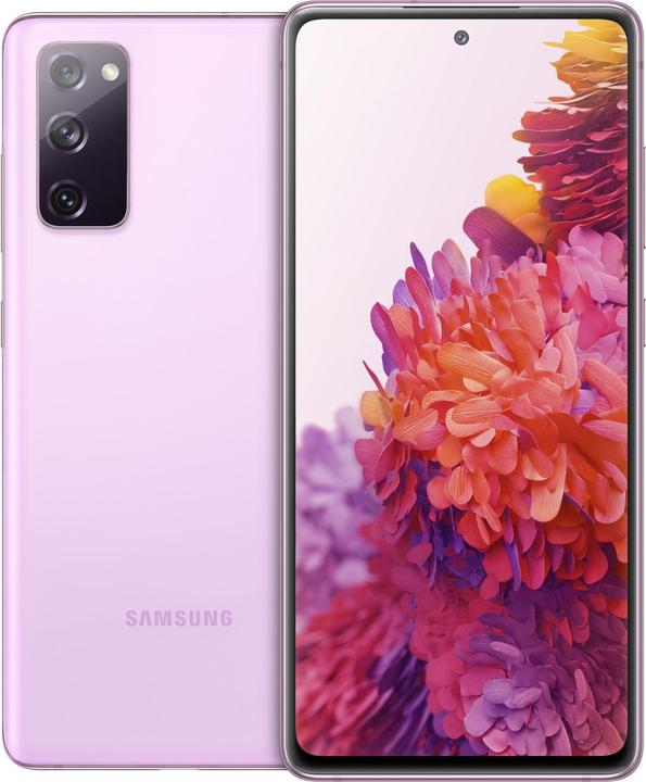 Samsung Galaxy S20 FE EU (128 GB, Cloud Lavender, 6.50", Hybrid Dual SIM, 12 Mpx, 4G)