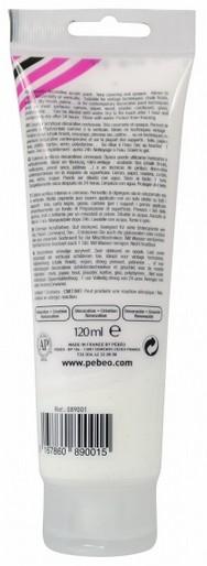 Produktbild Pebeo Decocrème Matt Acrylfarben (Wolkenweiss, 120 ml)