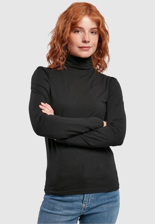 Produktbild Urban Classics Ladies Puffer Sleeve Turtleneck L/S (XS)