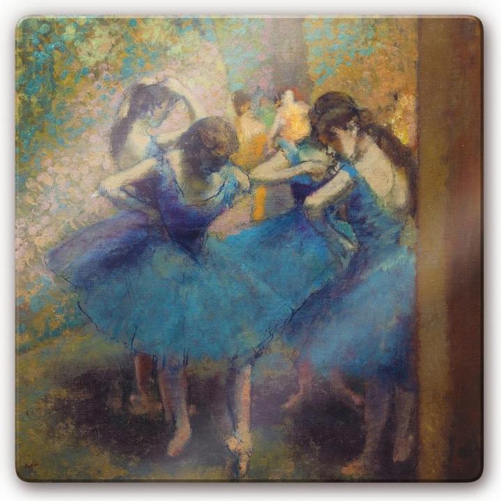 Immagine prodotto Trenddeko Degas - Le ballerine blu (50 x 50 cm)