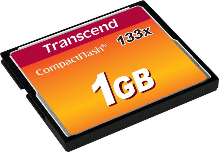 Actual product image Transcend Compact Flash Card (1 GB, CF)