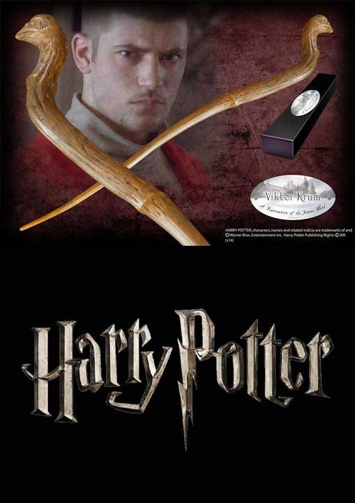 Produktbild Noble Collection Harry Potter Zauberstab Viktor Krum (Charakter-Edition)
