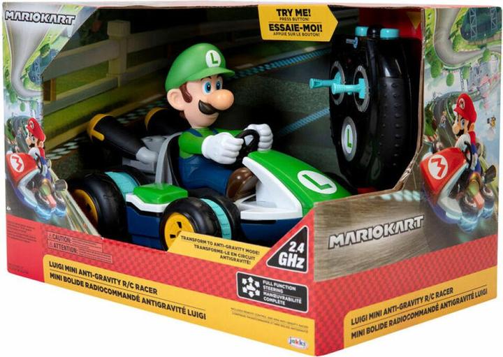 Actual product image Jakks Pacific Super Mario - Mario Kart Mini RC Racer - Luigi