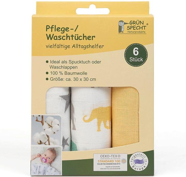 Produktbild Grünspecht Pflegetücher (30 cm, 30 cm)