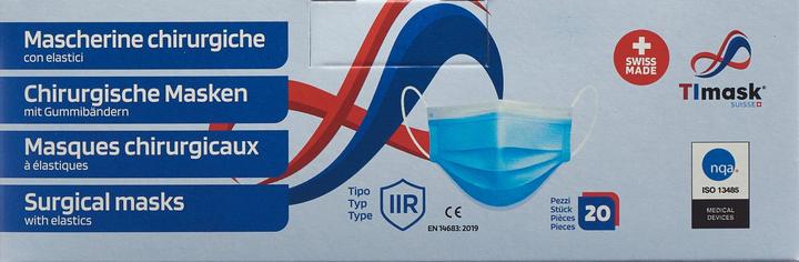 Produktbild Timask Einweg-Mundschutz Valentin (20 Stk) (Typ IIR, 20 x)