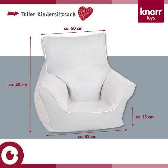 Immagine prodotto Knorrtoys Sacco a pelo per bambini - "Royal grey (Poltrona per bambini)
