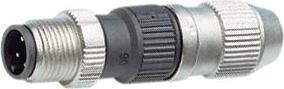 Produktbild Harting Rundsteckverbinder M12-S male 4-polig