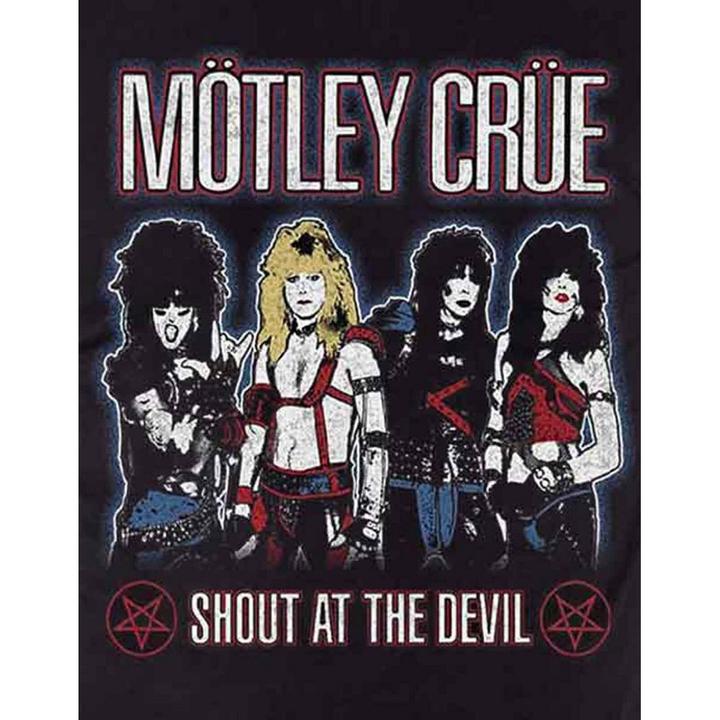Image du produit Motley Crue - T-shirt SHOUT AT THE DEVIL - Adulte (L)