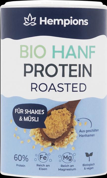 Immagine prodotto Hempions Proteine di canapa organiche Premium (Aroma di nocciola tostata, 1 pz., 175 g)