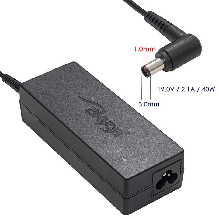Actual product image Akyga AK-ND-22 - Notebook - Indoor - 100-250 V - 55 +/- 5 Hz - 40 W - 19 V (40 W)