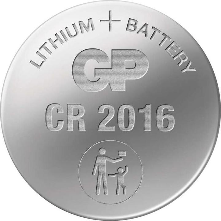 Produktbild GP Batteries Knopfzellen (2 Stk., CR2016, 90 mAh)