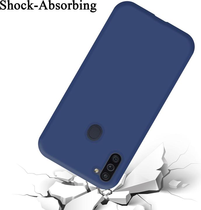 Actual product image Cadorabo TPU Liquid Silicone Case Cover (Samsung Galaxy M11, Samsung Galaxy A11)