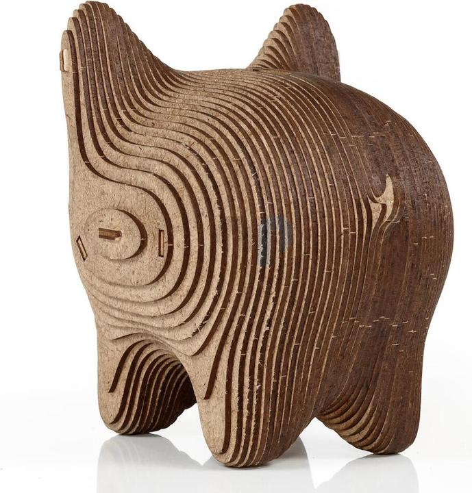 Image du produit Eco Wood Art Wooden Coin-Bank puzzle - Cochon
