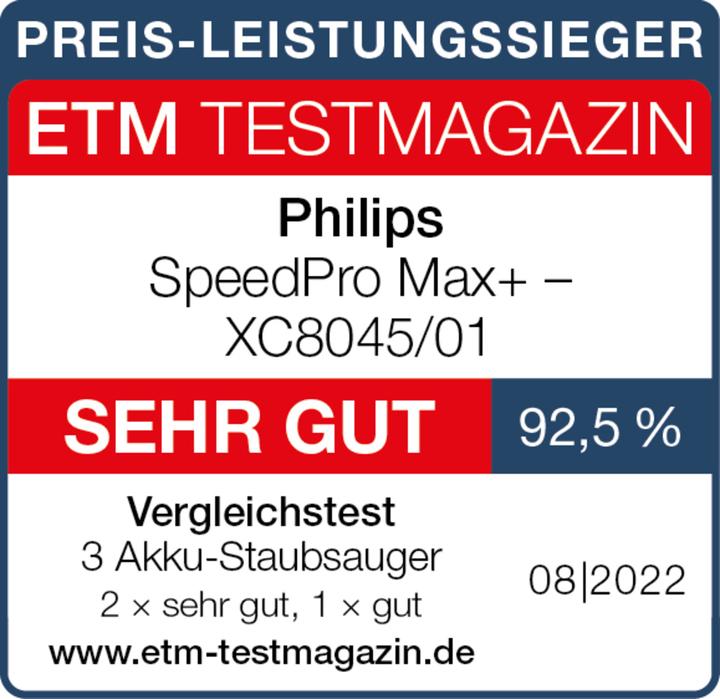 Actual product image Philips Speed Pro Max XC8045/01