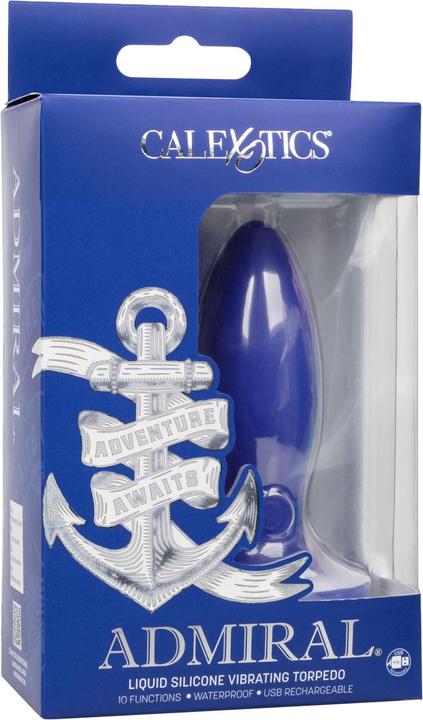 Image du produit Admiral Vibromasseur Torpedo Anal Plug Bleu