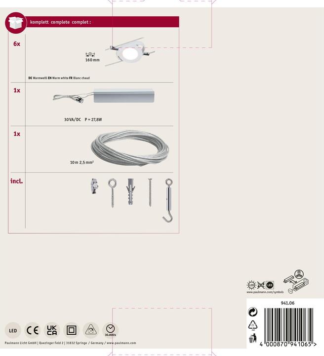 Image du produit Paulmann RoundMac
