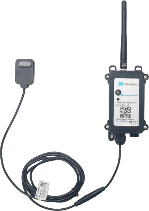 Actual product image Dragino AIS01-LB LoRaWAN AI Image Sensor Node 868MHz