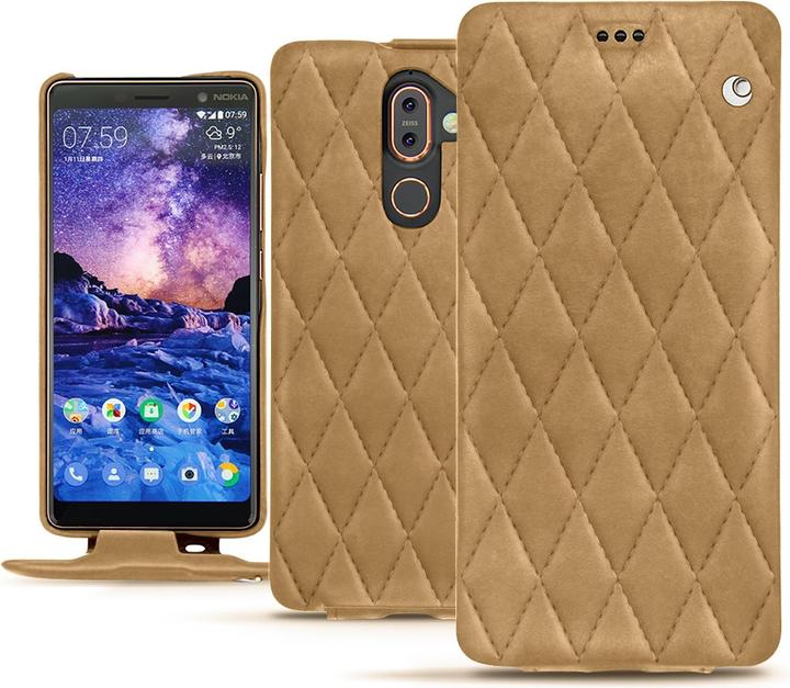 Produktbild Noreve Lederschutzhülle vertikal (Nokia 7 Plus)