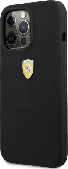 Produktbild Ferrari FESSIHMP13XBK iPhone 13 Pro Max 6,7" czarny/black hardcase Silicone MagSafe (Apple iPhone 13 Pro Max)