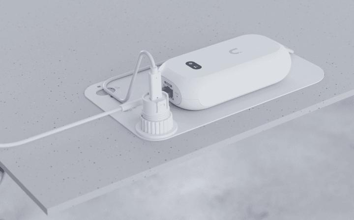 Productafbeelding Ubiquiti Plafondbeugel UACC-AI-THETA-CMS Wit 1 stuk (Montageset)