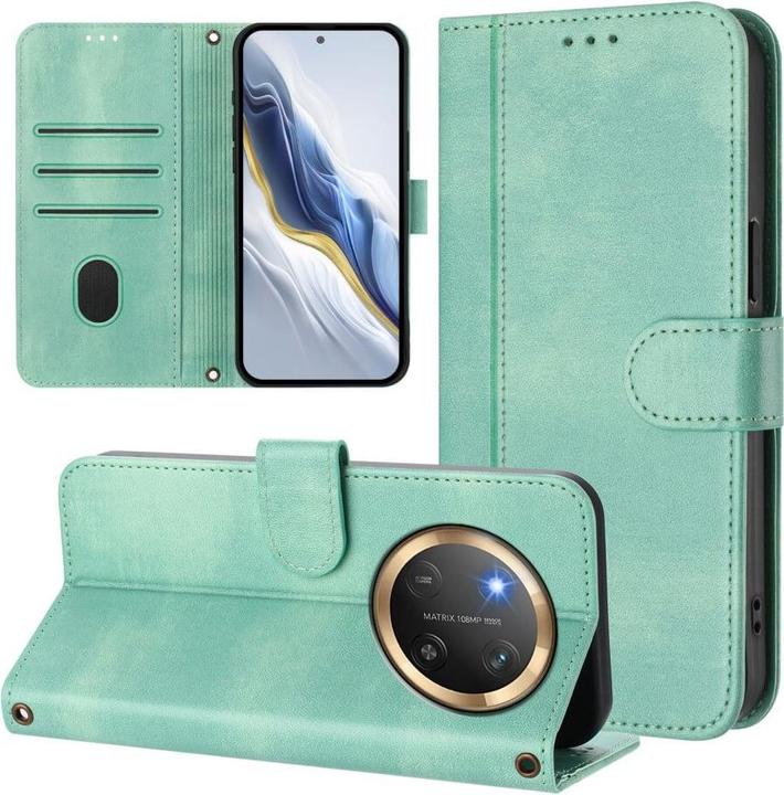 Image du produit Cover-Discount HONOR Magic7 Lite – Wildleder Look Etui im Vintage Design (Honor Magic7 Lite)