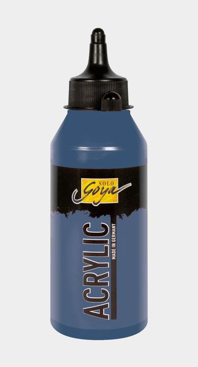Actual product image Kreul Basic acrylic 250ml (Paynes grey, 250 ml)