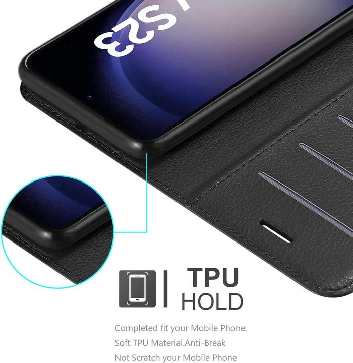 Actual product image Cadorabo Case for Samsung Galaxy S23 with Stand function (Samsung Galaxy S23)