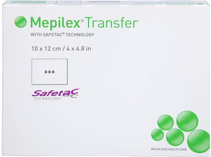 Image du produit Mepilex Transfer Safetac Wundauflage 10x12cm Silikon (5 x)