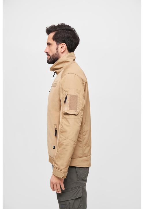 Actual product image Brandit Fleece ripstop outdoor jacket size 3XL colour camel (3XL)