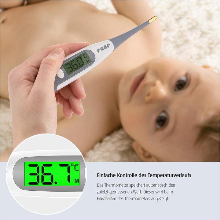 Image du produit Reer Thermomètre médical numérique ExpressTemp Pro (Aisselle, Bouche, Rectal)