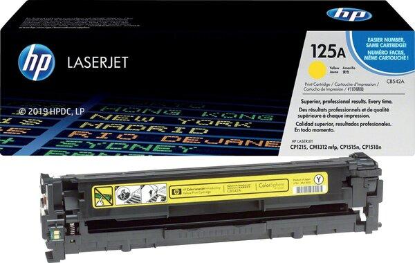 Actual product image HP 125a (Y)