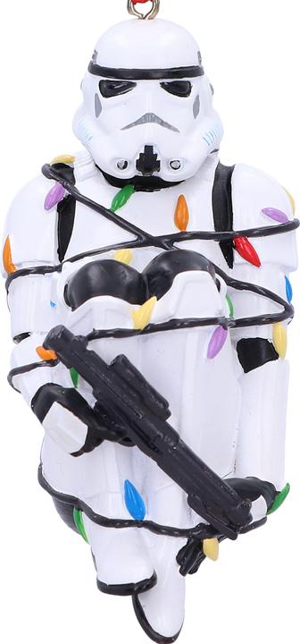 Actual product image Nemesis Now Original Stormtrooper décoration sapin Stormtrooper In Fairy Lights 9 cm