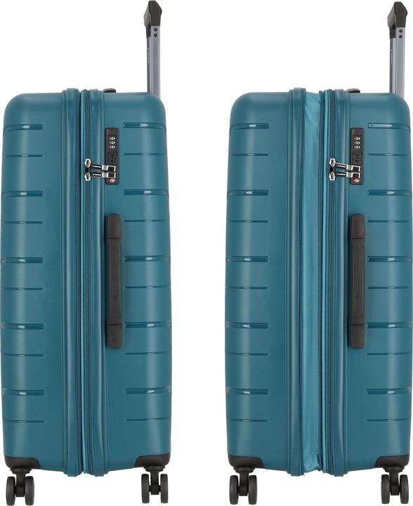Image du produit Polestream Strz by Asteroid 4 Rollen Trolley L 74 cm mit Dehnfalte (92 l, XL (à partir de 115l))