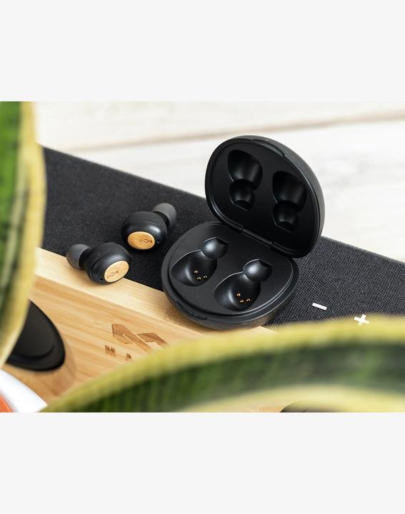 Actual product image House of Marley Bluetooth Headphones Champion Ear Buds Black (8 h, Wireless)