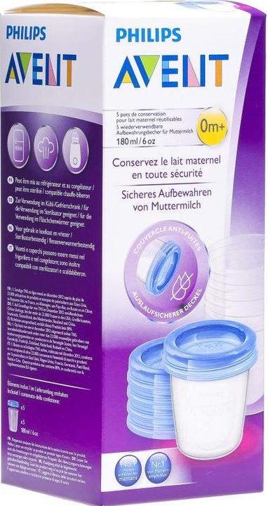 Produktbild Philips Avent Muttermilchbehälter