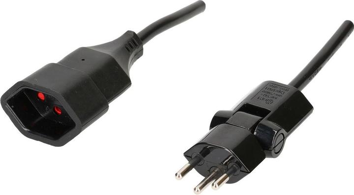 Produktbild Max Hauri clip-clap TD-Verlängerung H05VV-F3G1.0 (0.50 m, Typ 13)
