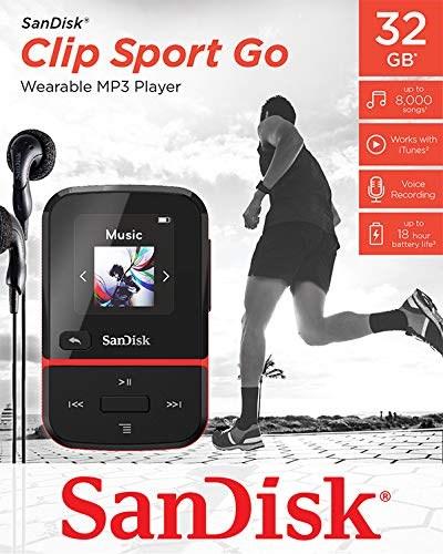 Produktbild SanDisk Clip Sport Go Red Global 32GB (32 GB)