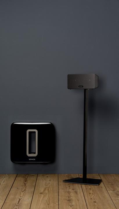 Productafbeelding Flexson Muurbevestiging voor SONOS SUB - blk (1 stuk, Wandmontage, Niet verplaatsbaar)