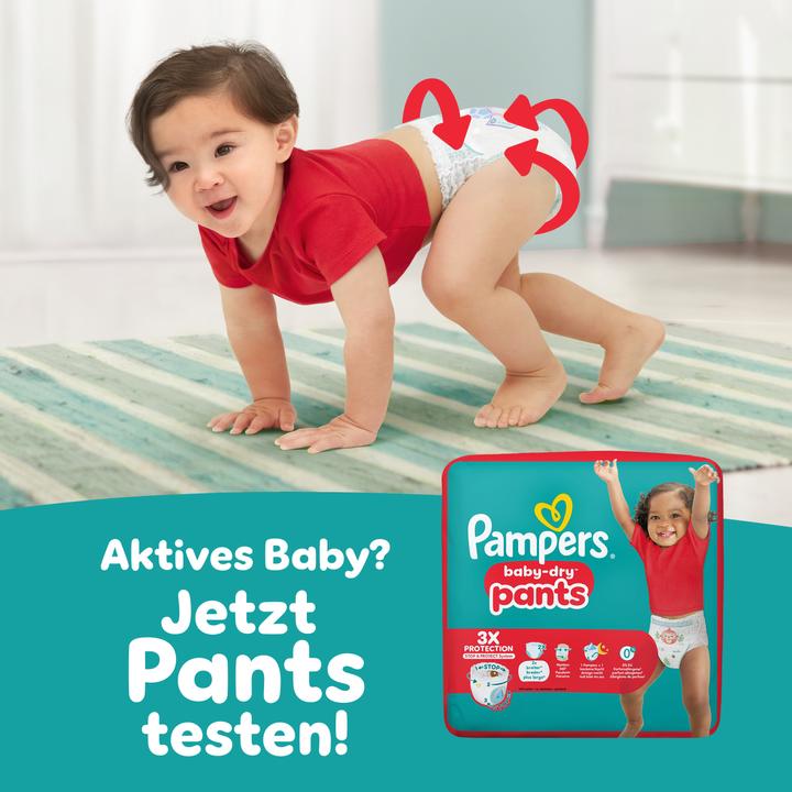 Image du produit Pampers Baby-Dry (Taille 6+, Pack mensuel, 144 pièce(s))